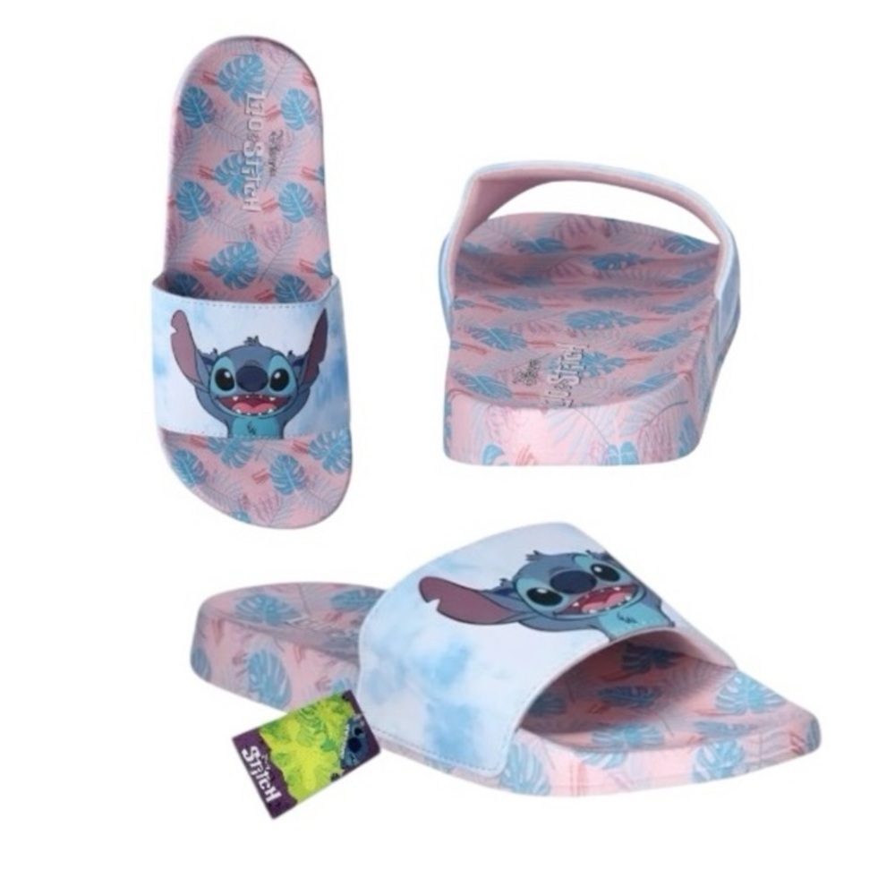 Disney Stitch Slide Sandals - Picture 2 of 9